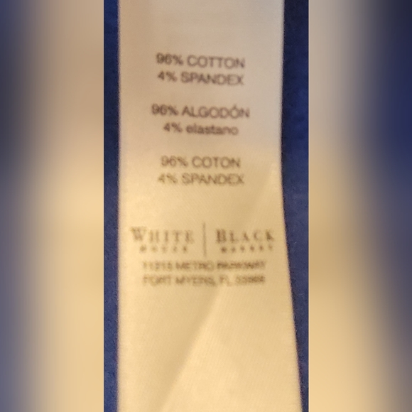 White House Black Market Skirt in Size M. Black & White Stripe - Picture 5 of 6